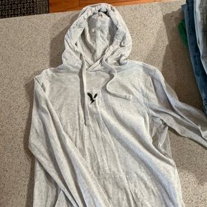American Eagle, Thin material long sleeve hoodie.